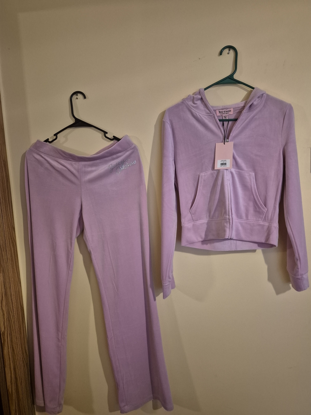 Juicy Couture Velour Pink-Lilac Tracksuit Medium "Y2K" NWT